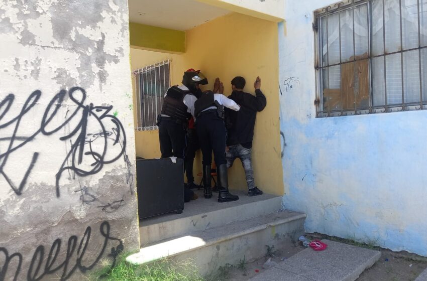  Policía municipal de Aguascalientes continúa con su operativo Barrio Seguro