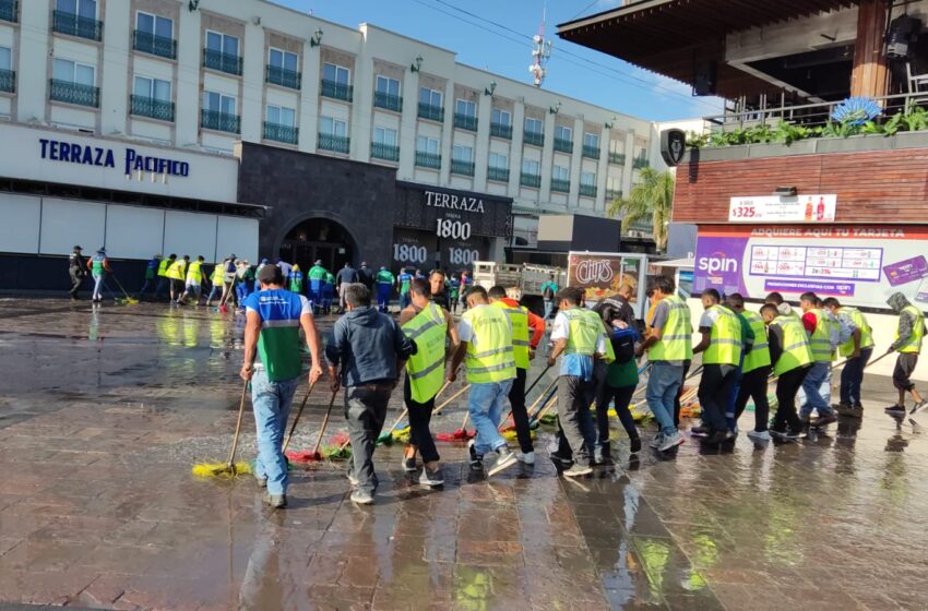  Más de 700 detenidos en Feria de San Marcos participaron en limpieza a través del servicio comunitario