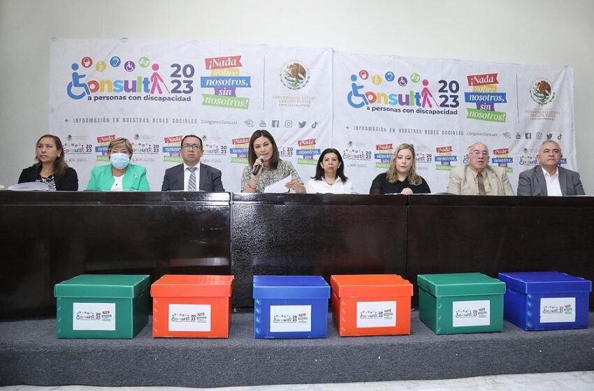  Presentan la convocatoria de Consulta a Personas con Discapacidad 2023