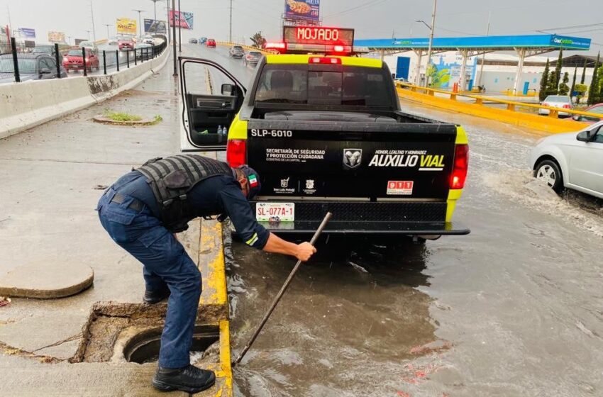  En operativo Tláloc, SSPC de la Capital brindó 40 auxilios a la población durante el fin de semana