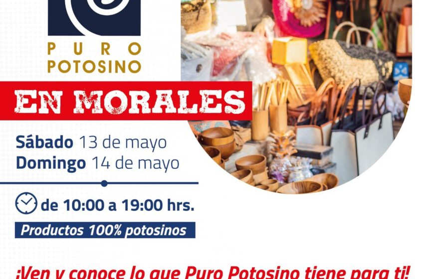  Impulsa Gobierno de la Capital a productores locales con la Expo Puro Potosino en el Parque de Morales