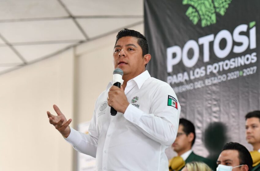  Anuncia Ricardo Gallardo grandes beneficios para Matehuala