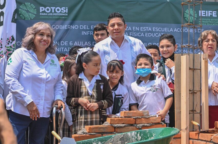  Despega infraestructura educativa con Gallardo Cardona