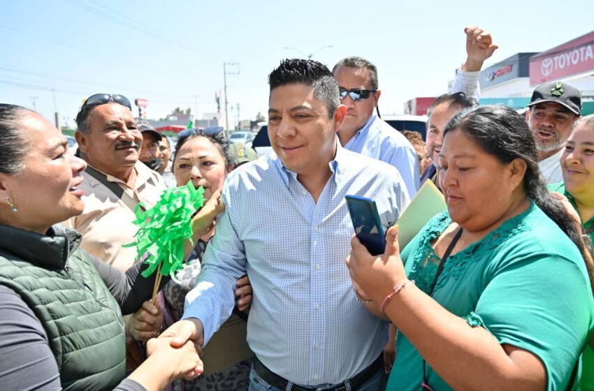  Beneficiarios agradecen a Ricardo Gallardo por rescate de Avenida Industrias