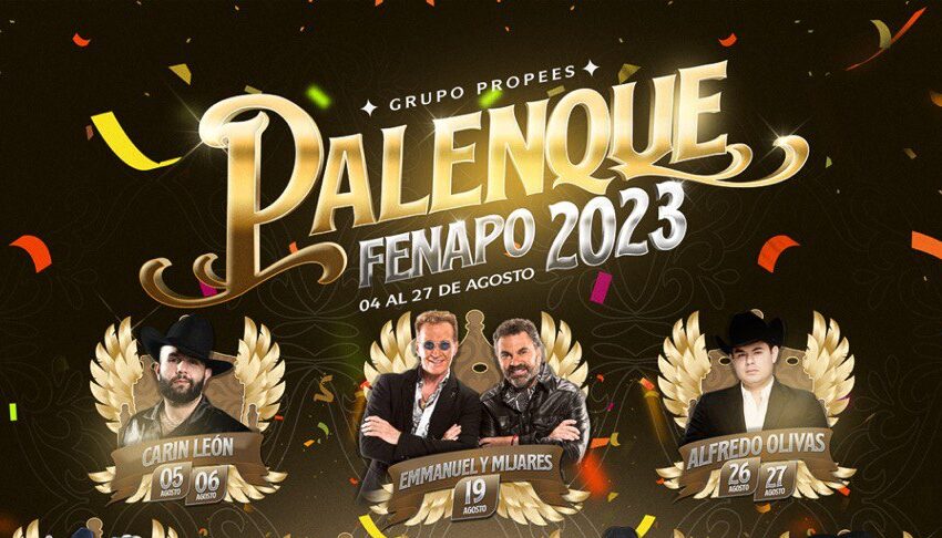  Ricardo Gallardo presentó cartel del palenque FENAPO 2023