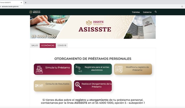  Asigna Issste 40 mil créditos en tercer sorteo de préstamos personales