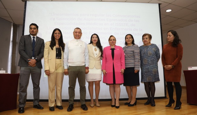  Presenta Issste nuevos lineamientos para contratar especialistas formados en el instituto