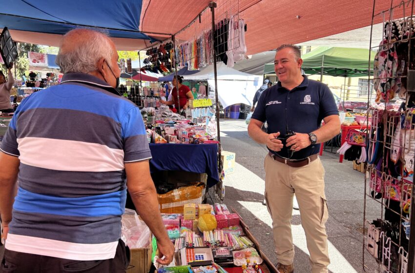  Mantiene municipio de Aguascalientes recorridos de supervisión en los 72 tianguis de la ciudad