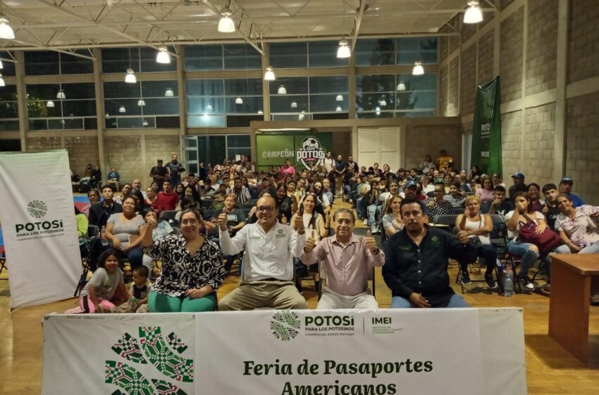  Gobierno Estatal apoyó a más de mil 500 familias con trámites de pasaporte