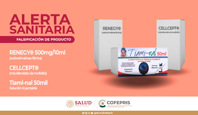  Cofepris alerta por venta de suplemento vitamínico sin registro sanitario