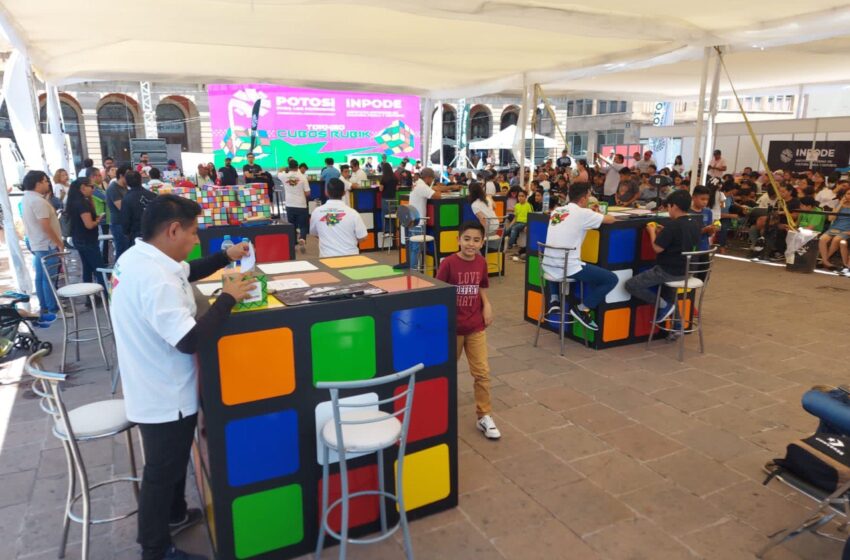  Concluyó con éxito Torneo Estatal de Cubo Rubik