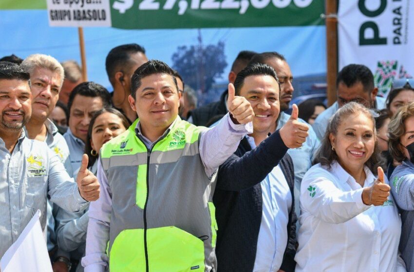  Ricardo Gallardo entregará rehabilitación de avenida José de Gálvez