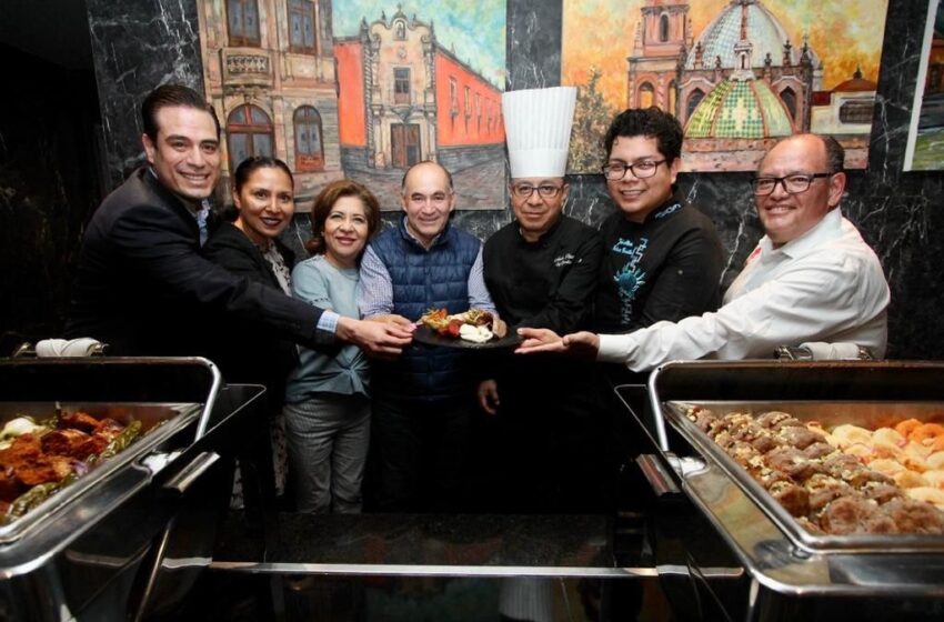  A través de la gastronomía potosina, el Alcalde Enrique Galindo impulsa el turismo hacia San Luis Capital