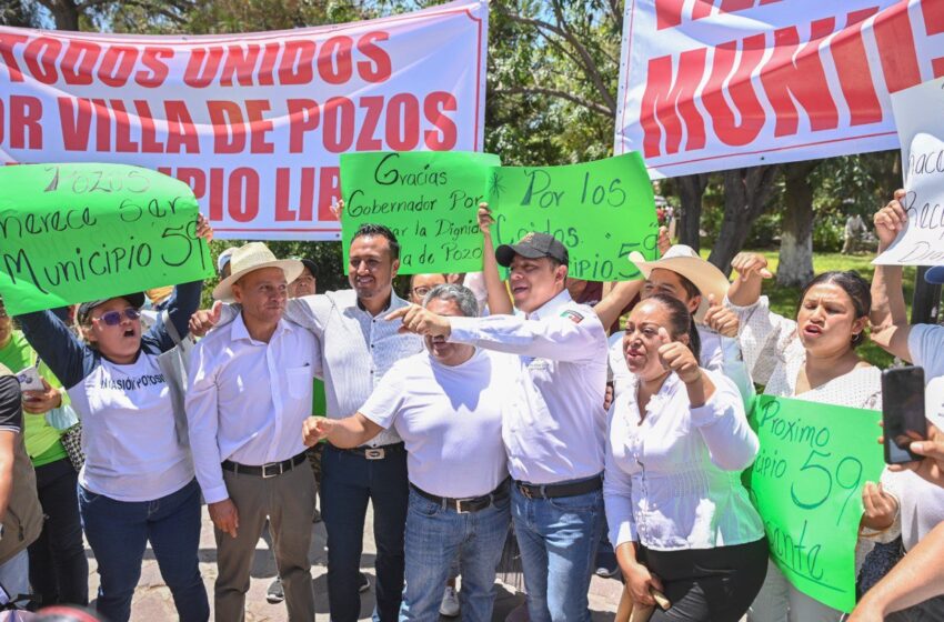  Pozos será uno de los municipios más grandes del Estado: Ricardo Gallardo