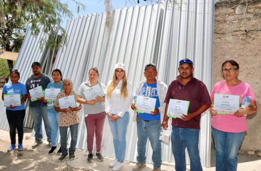  Gobierno Estatal brinda apoyo a familias por granizada en Villa Hidalgo