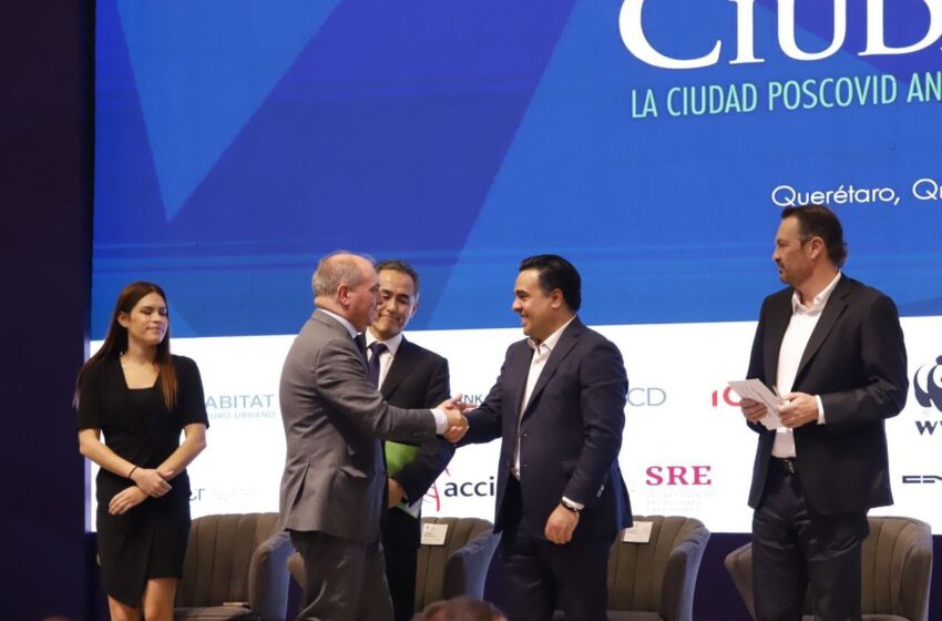  Participó Alcalde de Querétaro, Luis Nava en la inauguración del Foro Iberoamericano de Ciudades