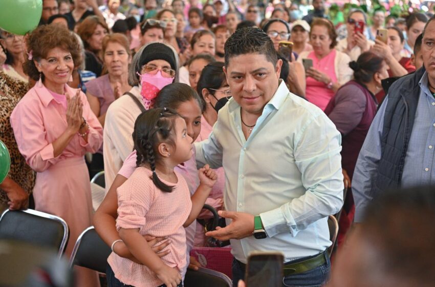  Con Ricardo Gallardo las mujeres sí tenemos apoyo en salud