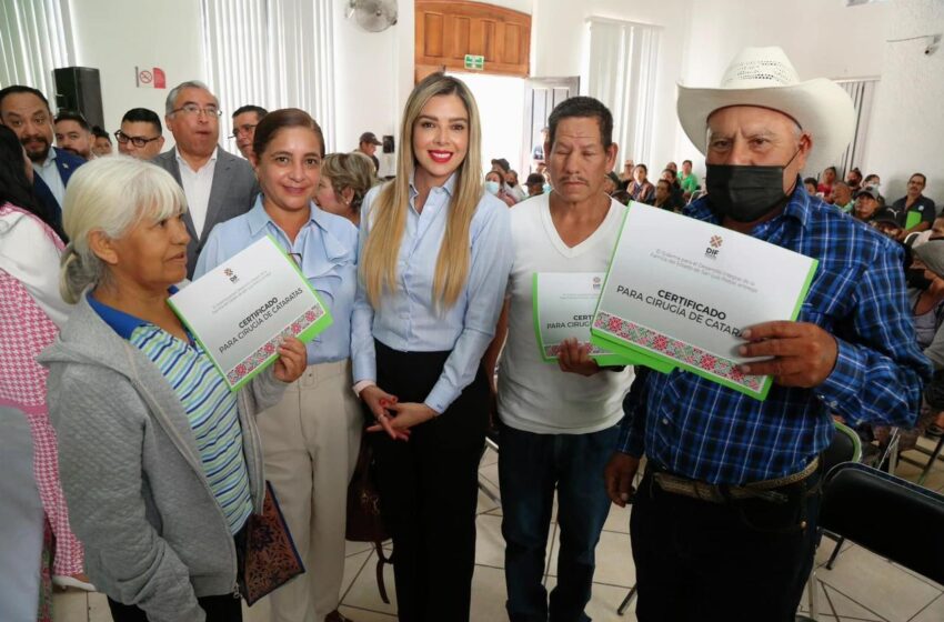  Estado mejora calidad de vida con apoyo en cirugías de catarata