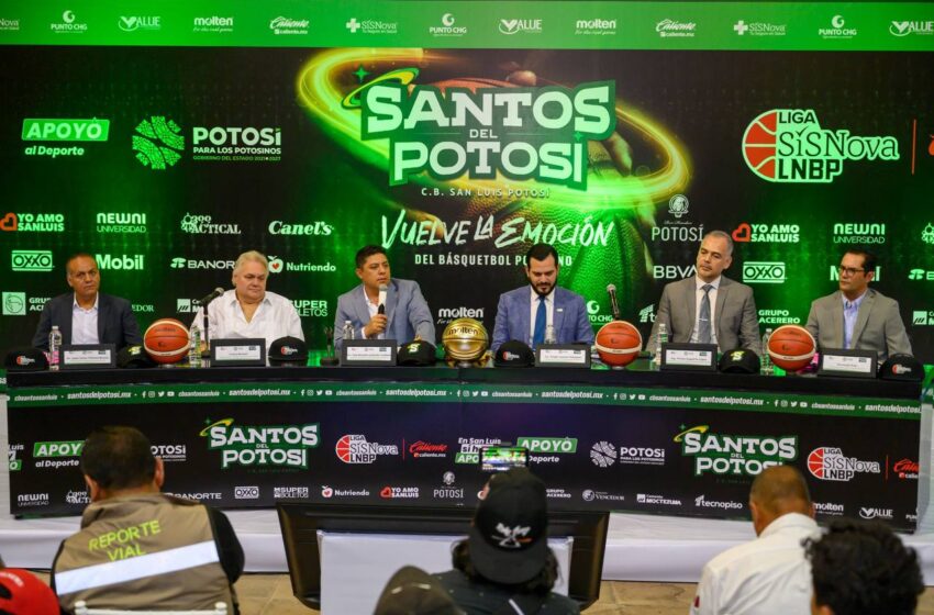  Ricardo Gallardo regresa el básquetbol a San Luis Potosí