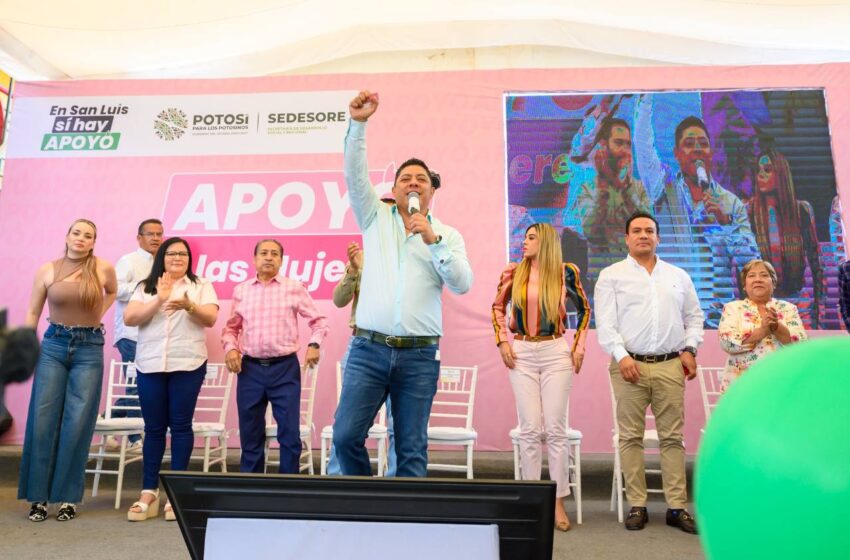  Ricardo Gallardo inaugura primera Clínica Rosa de la zona metropolitana