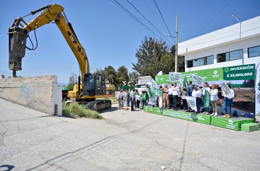  Gobierno Estatal avanza en rehabilitación del puente San José