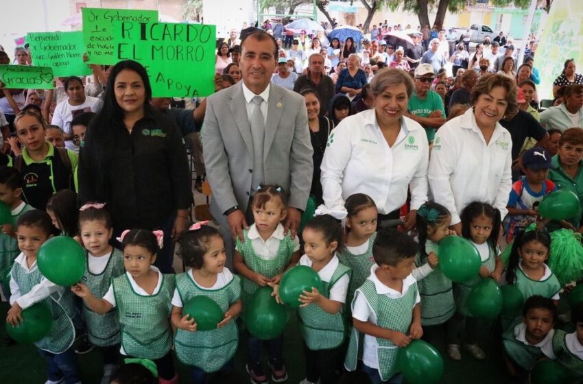  Gobierno Estatal arranca obra de escuela de tiempo completo en Soledad