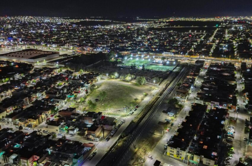  Trabaja municipio por un Aguascalientes más iluminado y seguro; se pone en marcha nuevo paso seguro