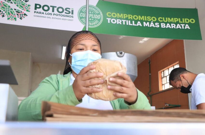  Gestiona Estado más tortillerías subsidiadas en la capital