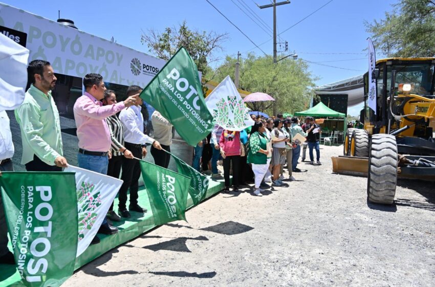  Ricardo Gallardo lleva modernidad a Matehuala con más obras