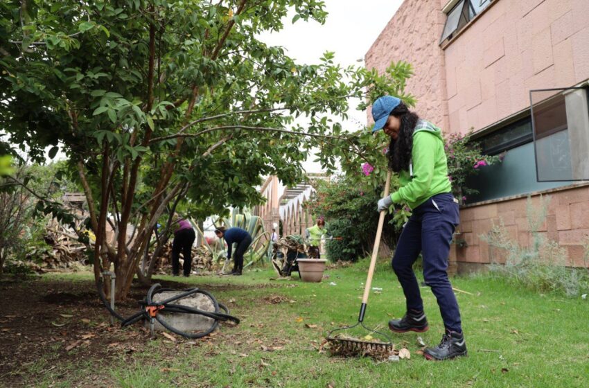  Estado e Iniciativa Privada reforestan Centro de Asistencia Social