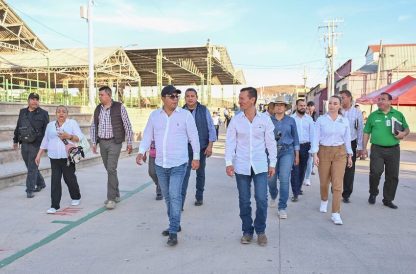  Ricardo Gallardo supervisa últimos detalles para el arranque de la FENAPO