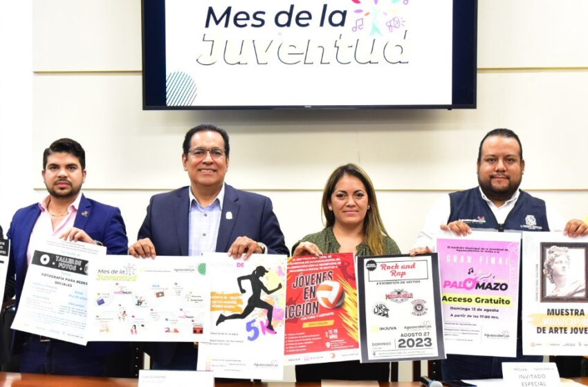  Presenta municipio de Aguascalientes actividades del mes de la juventud