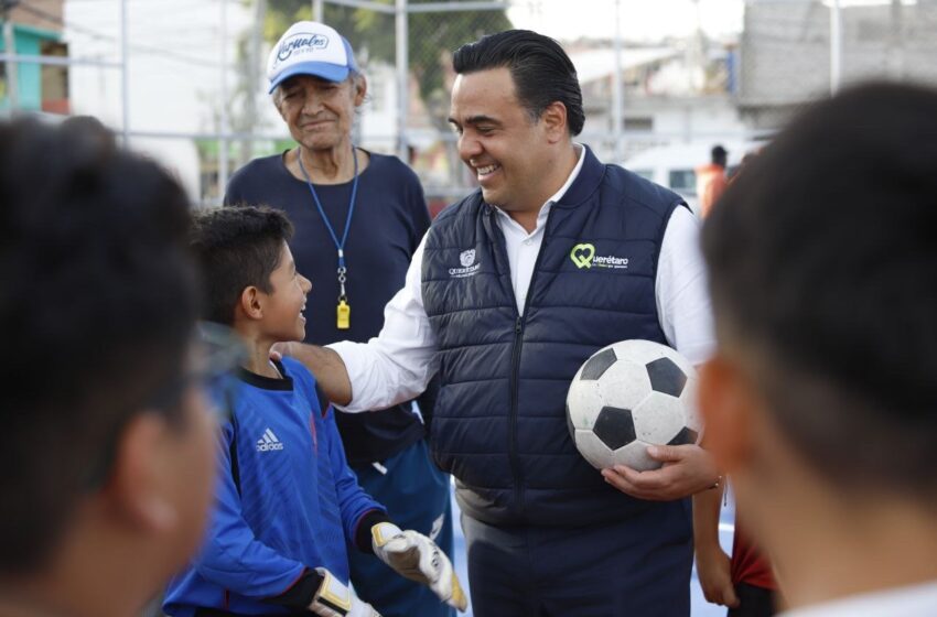  Supervisó Luis Nava la entrega del rehabilitado parque Sombrerete