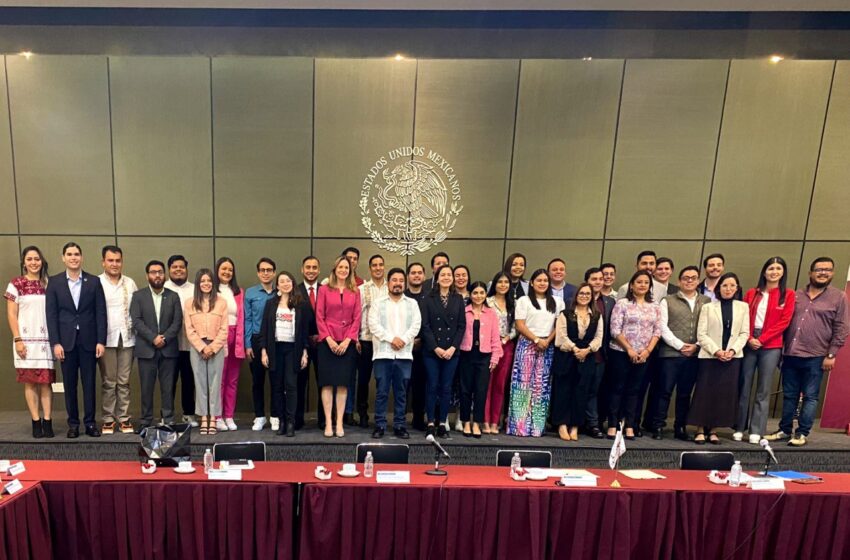  Participa San Luis Potosí en Encuentro Nacional de Apoyo a la Juventud