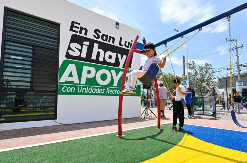  Ricardo Gallardo entrega unidad recreativa “El Refugio”