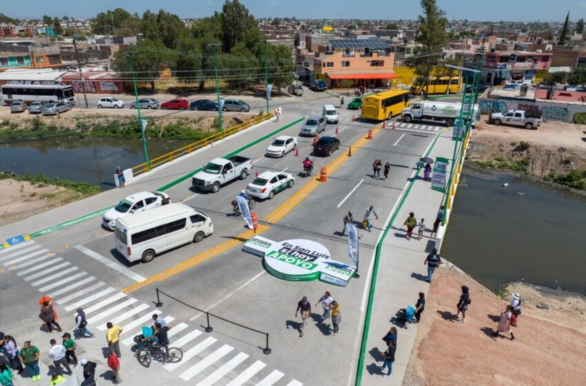  Puente de avenida seminario es una realidad con Ricardo Gallardo