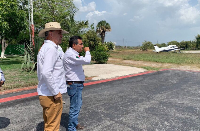  Con Apoyo del Estado avanza modernización de aeropuerto de Tamuín