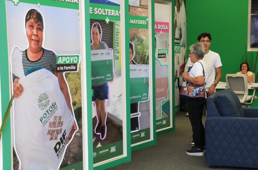  Gobierno Estatal acerca programas sociales en la Fenapo