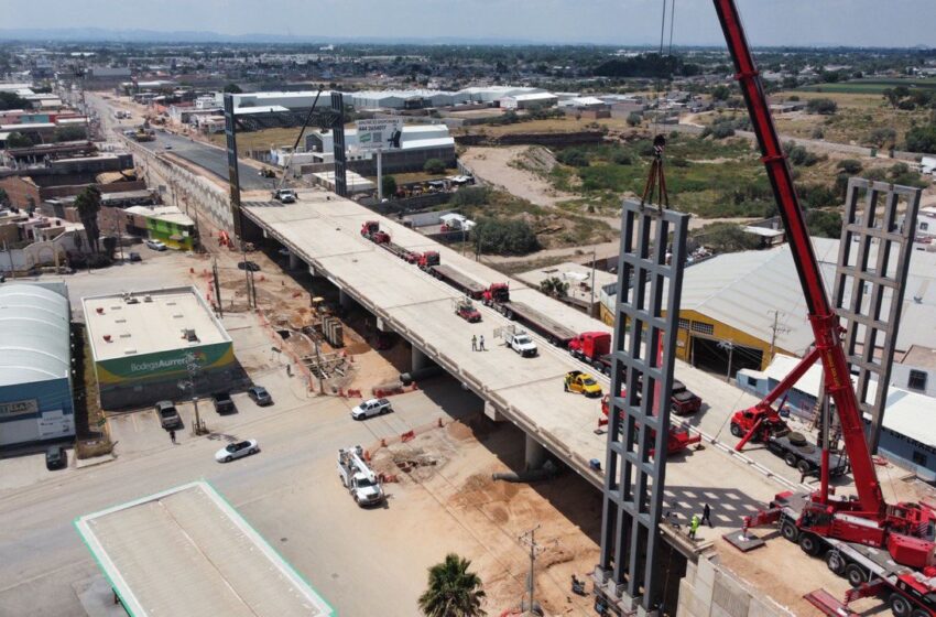  Puente atirantado de carretera a Rioverde en su última etapa: Seduvop