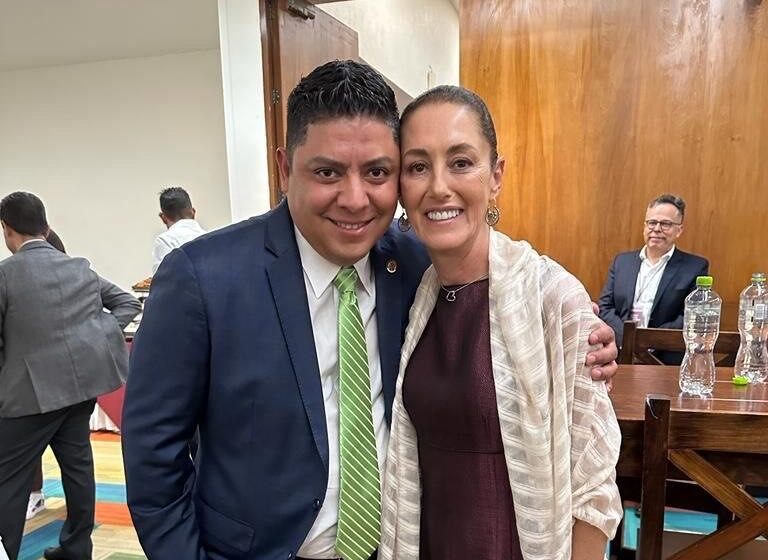  Ricardo Gallardo felicita a Claudia Sheinbaum por su triunfo