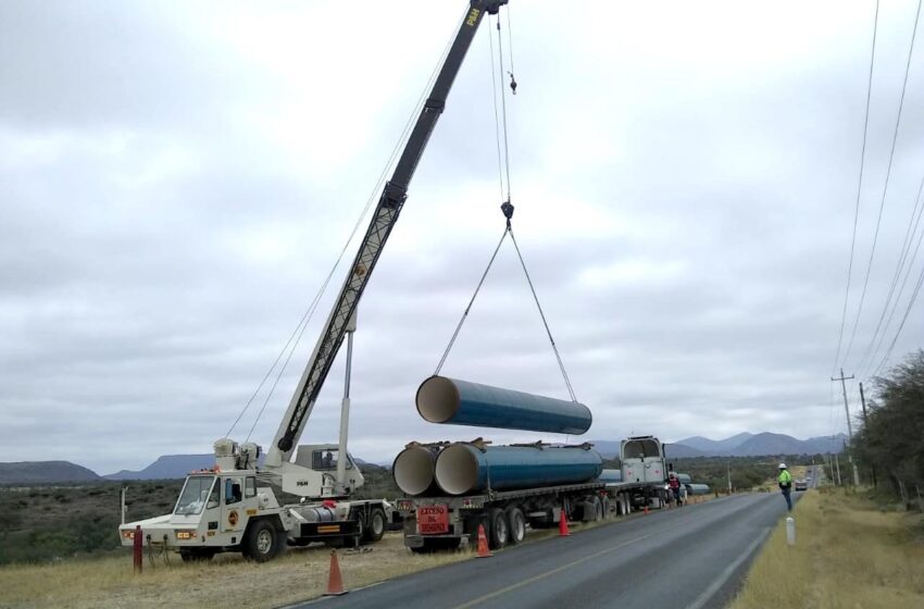  Gracias a gestión del Gobierno Estatal, llega agua de El Realito a SLP