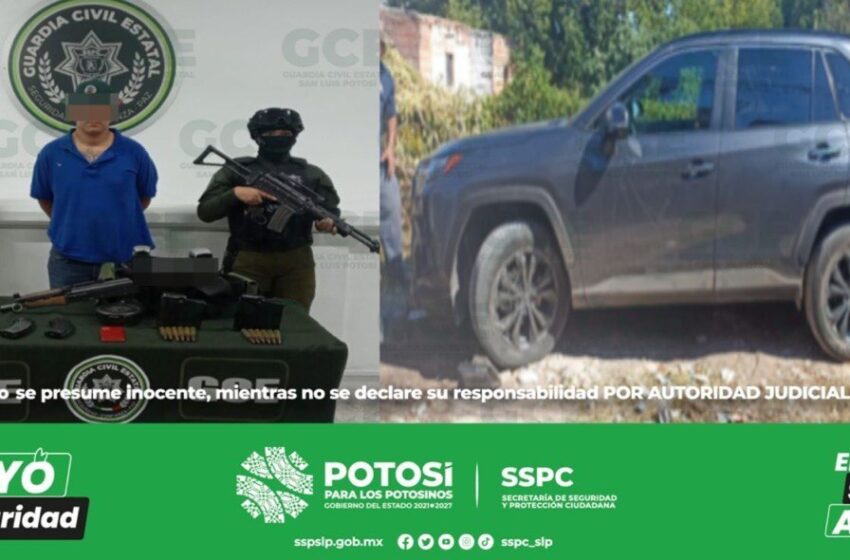  Guardia Civil Estatal desmantela casa de seguridad en Rioverde