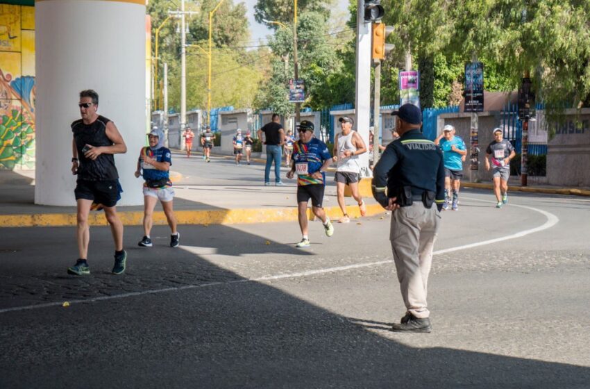  SSPC de la Capital tiene listo operativo vial por Medio Maratón de la UASLP