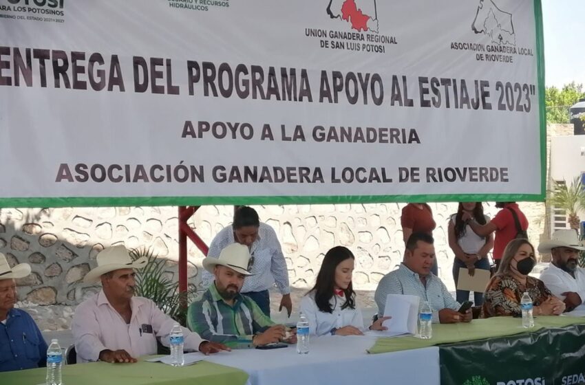  Gobierno del Estado brinda apoyo al campo ante crisis hídrica