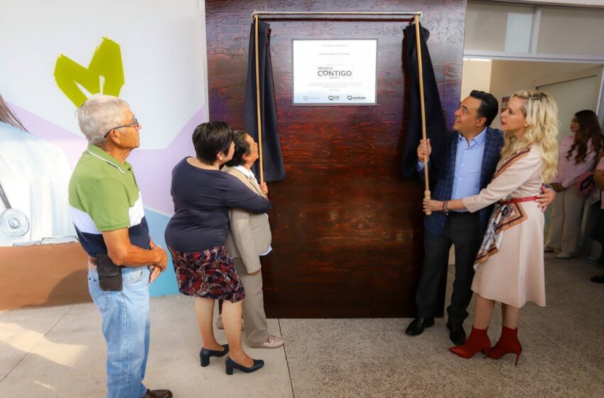  Inauguran Luis Nava y Arahí Domínguez el Centro Integral Médico Contigo Nzaki