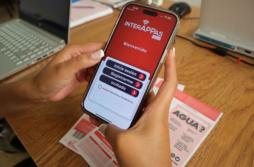  Lanza Interapas nueva aplicación de pagos para IOS y Android