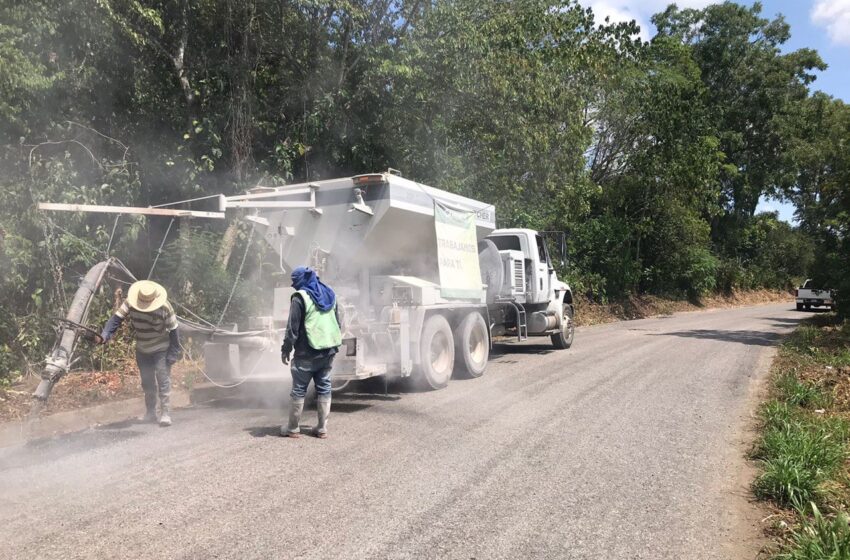  Estado realizará trabajos de conservación de camino en Huehuetlán