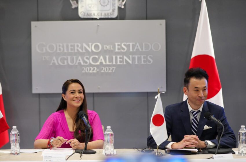  Anuncia Tere Jiménez expansión japonesa; las inversiones en Aguascalientes tienen certeza