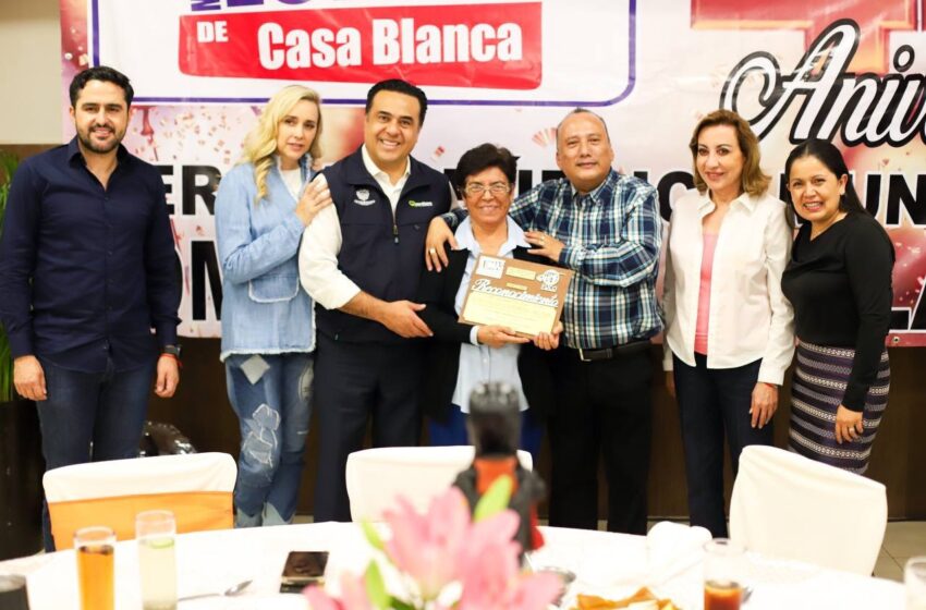  Participa Luis Nava en el 44 Aniversario del Mercado Lomas de Casa Blanca