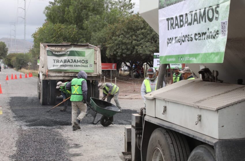  Gobierno avanza en rescate de vialidades de la zona industrial